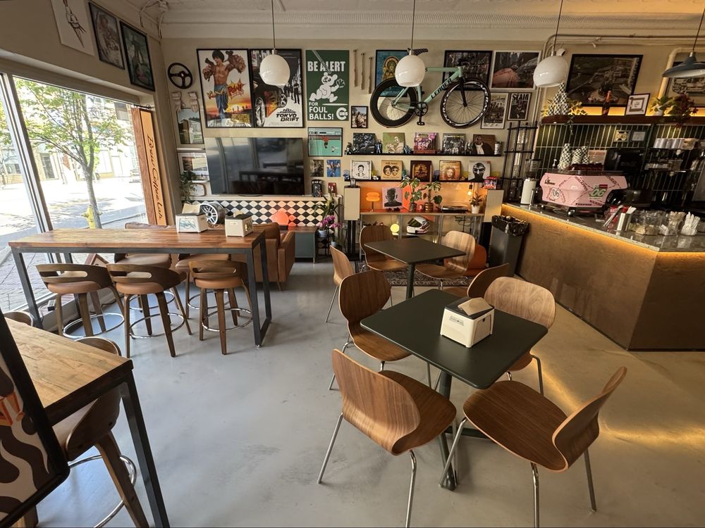 Brew Coffee Lab Park Ridge interior — MCL Electric